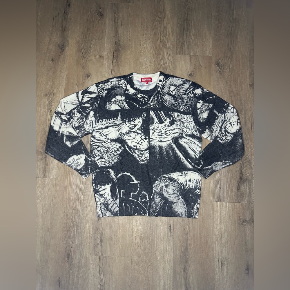 Supreme x The Crow ‘White’ Sweater